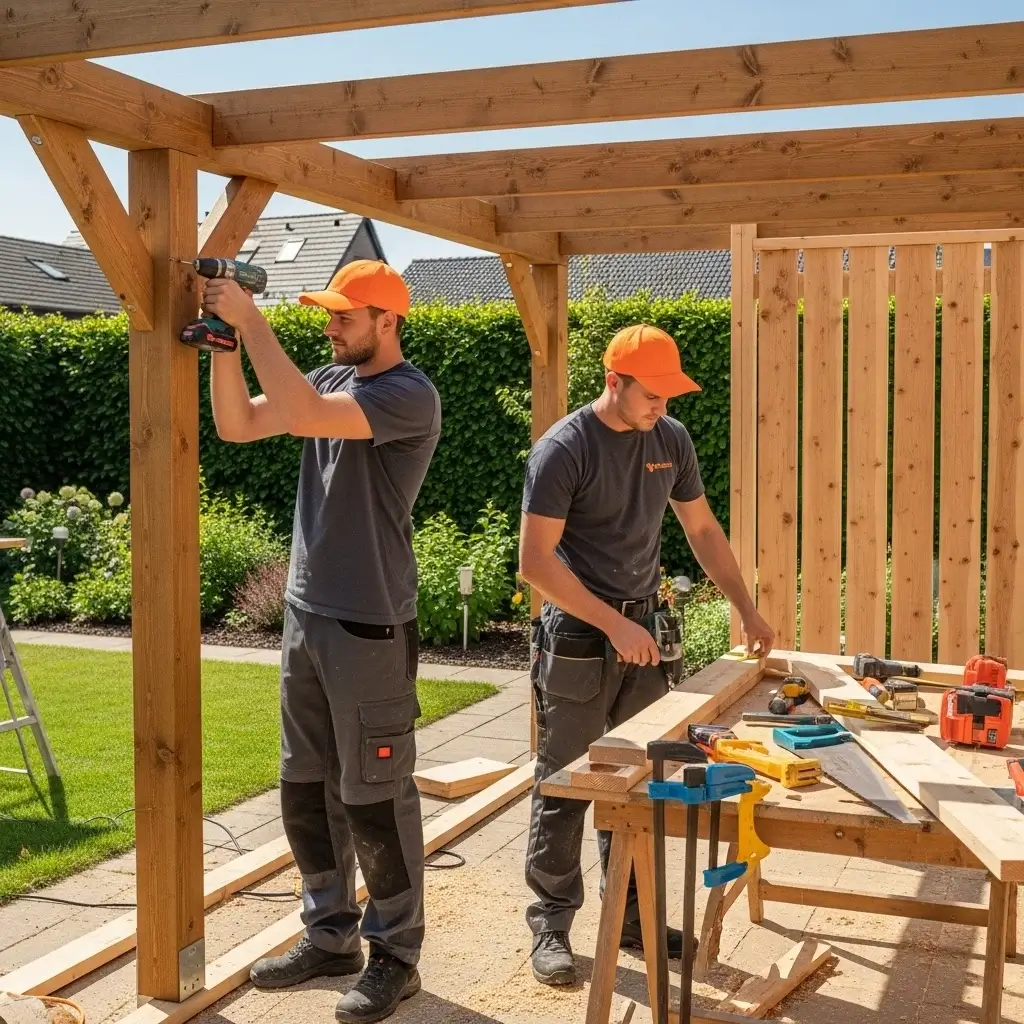 Pergolas & Wooden Partitions